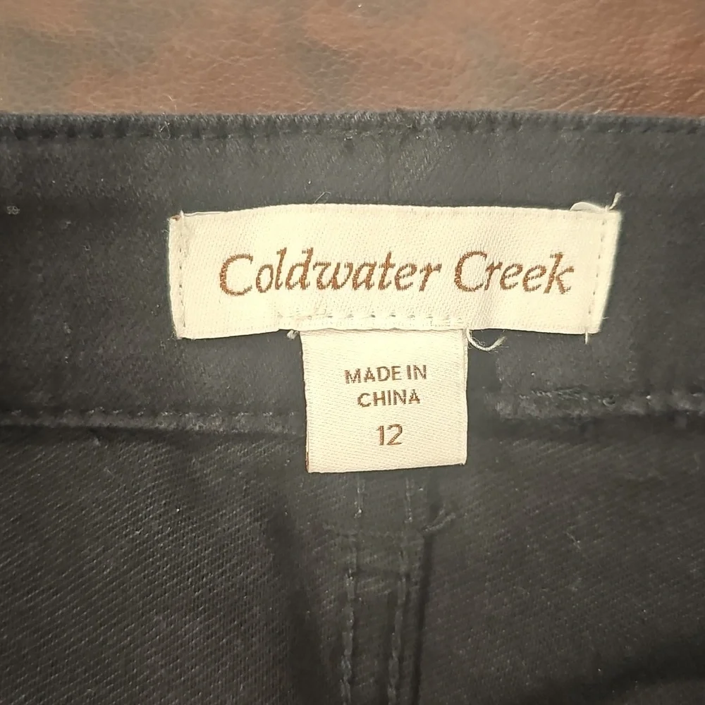 N Black Coldwater Creek Sz 12